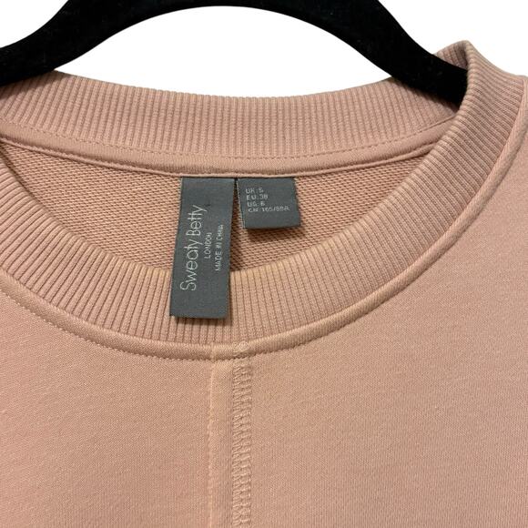 Sweaty Betty Pink Revive Tee Mini Dress Size Small 6 - Picture 4 of 8